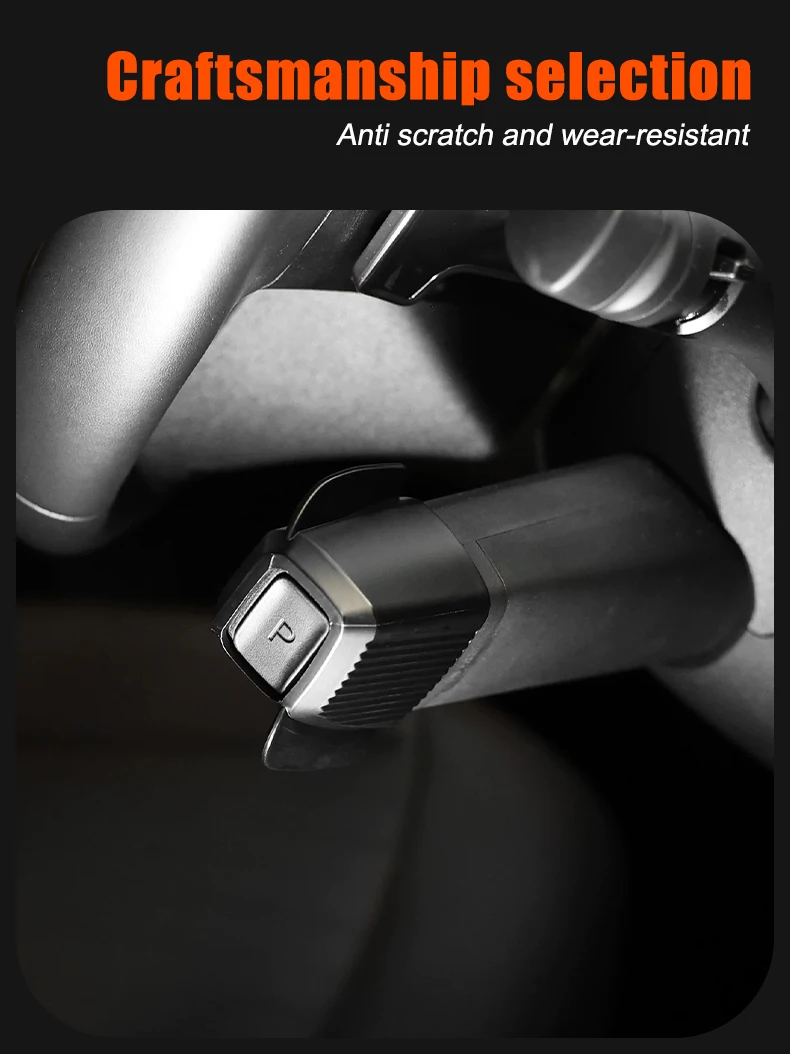 Lenkrad-Schalthebel-Abdeckung Rutschfeste Schalthebel-Hilfsabdeckung Innenraum-Autozubehör für Kia EV3 EV4 EV5 EV9 – Detail 9