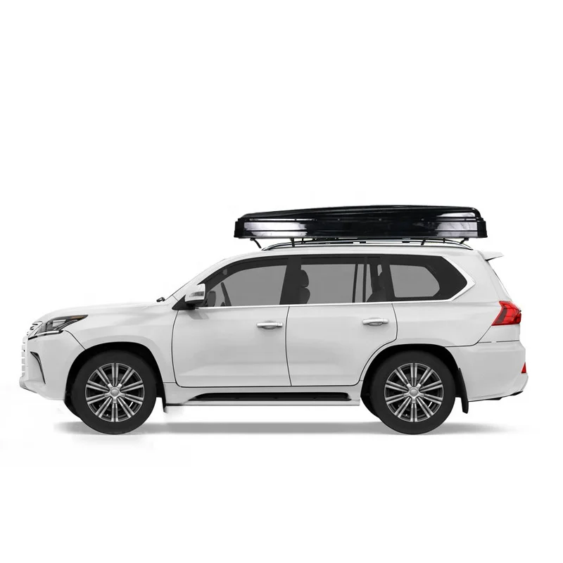 خيمة منخفضة موك 3-4 أشخاص للتخييم في الهواء الطلق على شكل مثلث شاحنة ذات هيكل صلب على السطح للتخييم