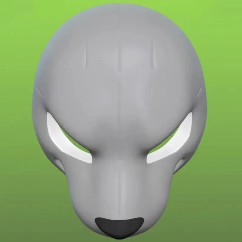 

DY203D Printing Realistic Style Kemono Fursuit Headbase Furry Cosplay Costumes Accessories cosplayKigurumi Base Mask25