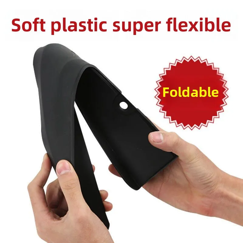 ل Xpeng G6 2023 ~ 2025 سيارة الجبهة الخلفية عجلة قطعة من نسيج مقاوم للماء سبلاش الحرس درابزين لينة الطين رفرف الخارجية تزيين الملحقات