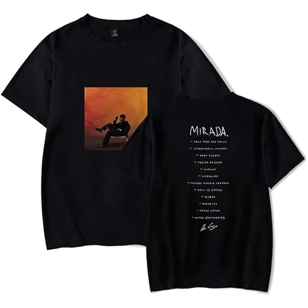 Ivan Cornejo Mirada Album Merch T-Shirt Women Men Crewneck Short Sleeve Fashion Tee