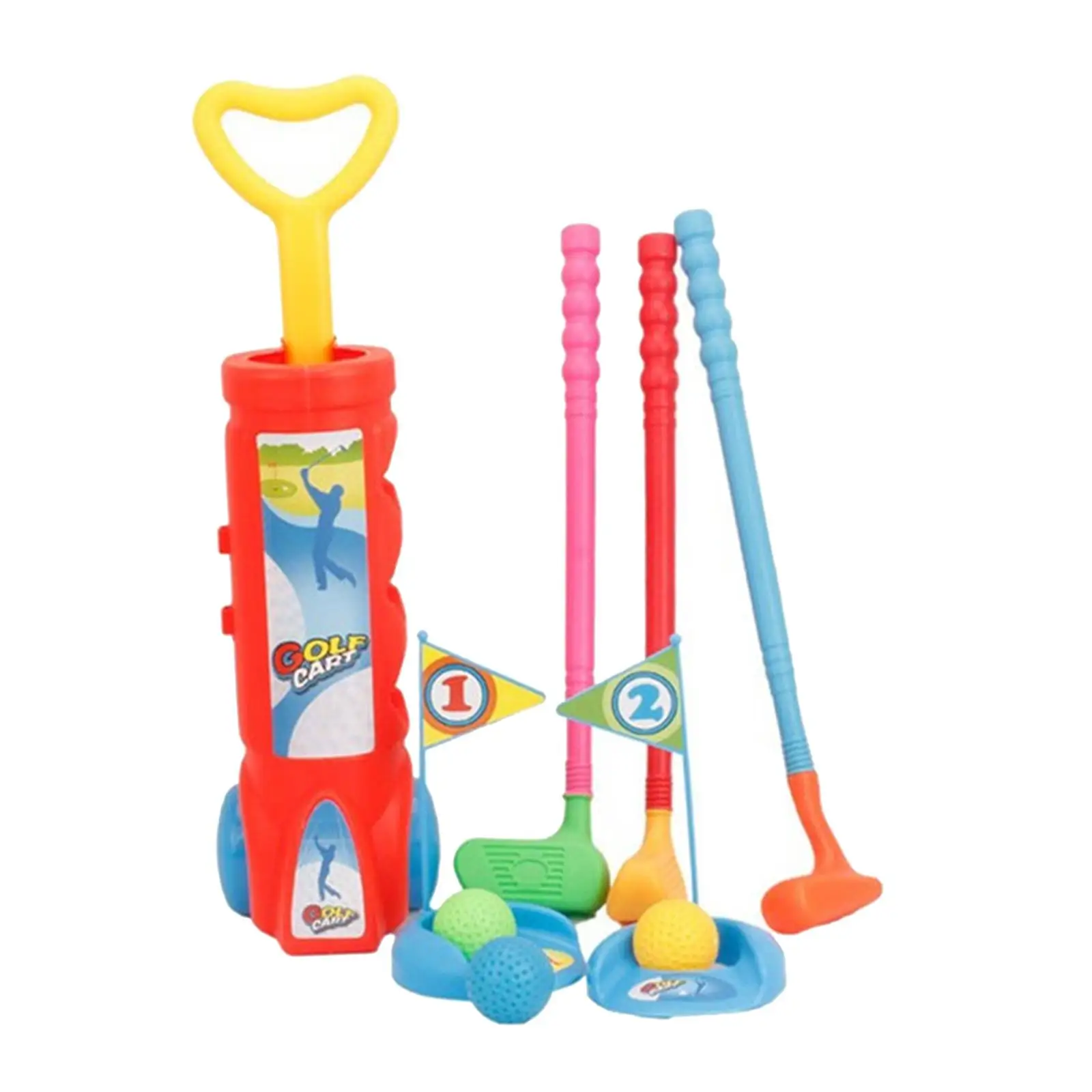 Kids Golf Club Set - Toddler Golf Ball Game Play Set Sports Toys Gift for Boys