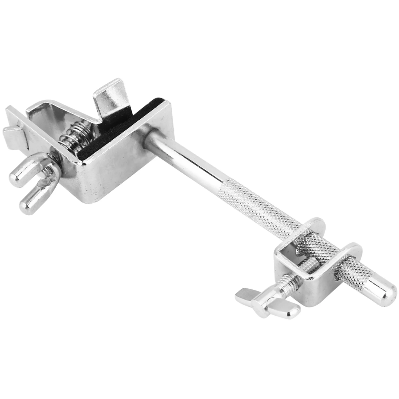 Cowbell Clamp Drum Kit Clamp WC51 Cowbell Holder Jazz Drum Kit Hoop Mounted Cowbell Clamp Up or Down Adjustment Cowbell Holder