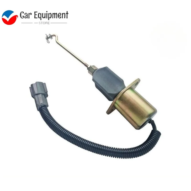 

New Fuel Shutoff Solenoid 32A87-15100 12V for Mitsubishi ECOMAT Shovel Cummins Generator