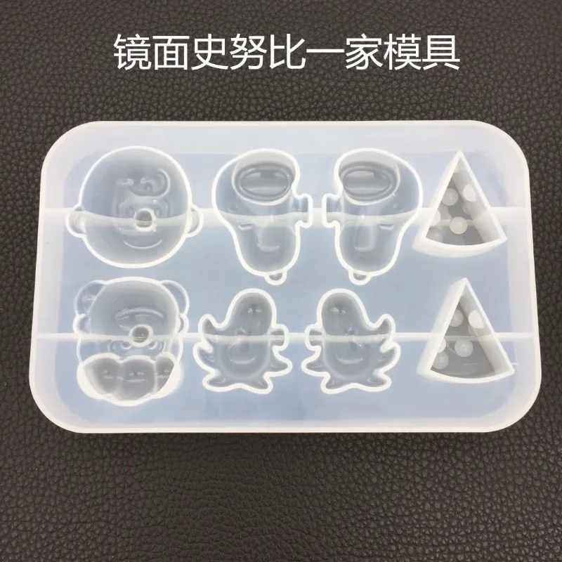 Snoopy Silicone Molds DIY Cake Baking Decoration Anime Kitchen Ice Cubes Biscuit Pastry Manual Baking Aromatherapy Gypsum Mould