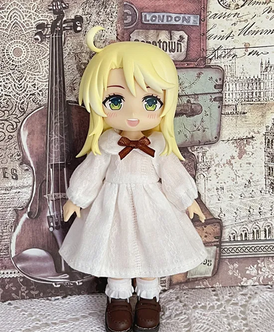 Ob11 Pajama Skirt Clothes Bjd Doll Dress Dolls Accessories Clothing For Ob11,Ymy,Ddf,Gsc,Body9 1/12 Bjd Doll