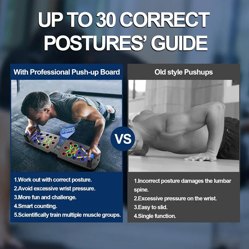 Foldable Push-Up Board Trainer 6
