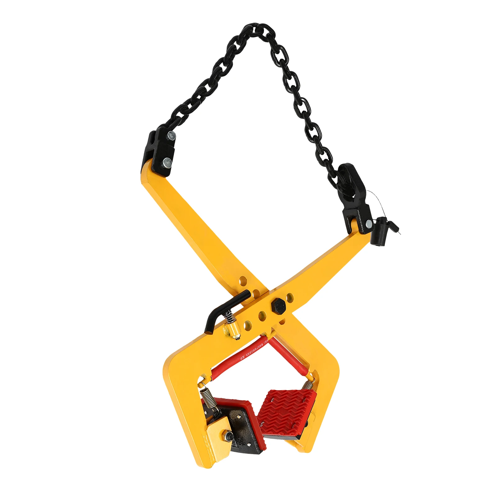 350kg/325kg Chain-type Stone Clamp Curb Lift Pliers Pallet Puller lifting Bracket for wooden pallets