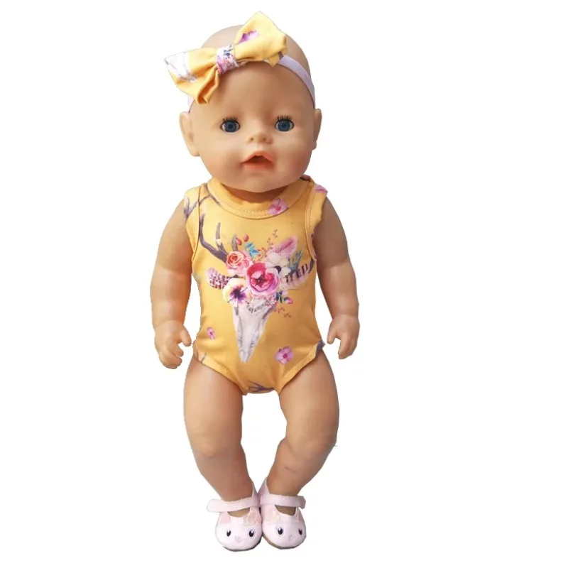 43 cm 40 cm Baby doll Girl Clothes 17 Inch Baby Doll Boy Outfit Dress Coat