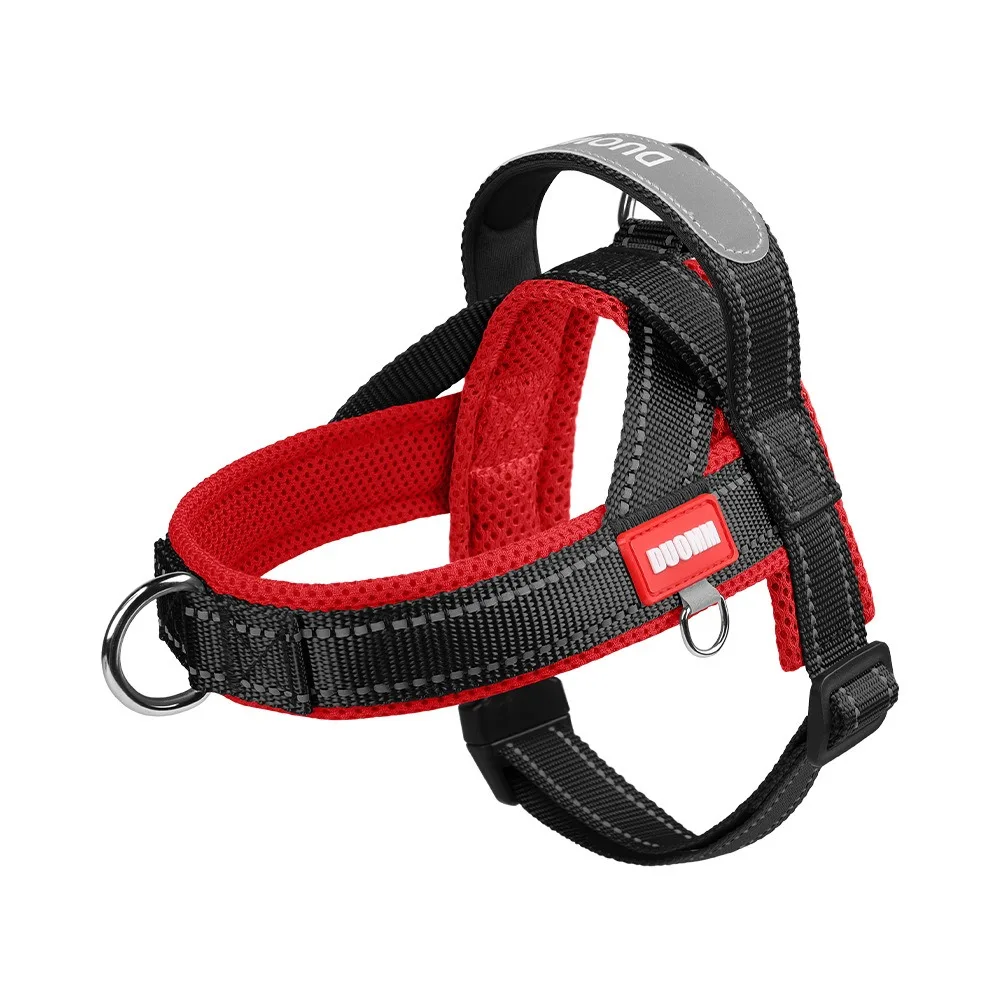 

Adjustable Dog Harness Vest Reflective Comfortable Dog Chest Strap Explosion-proof Wear-resistant Pet Vest Outdoor Walking
