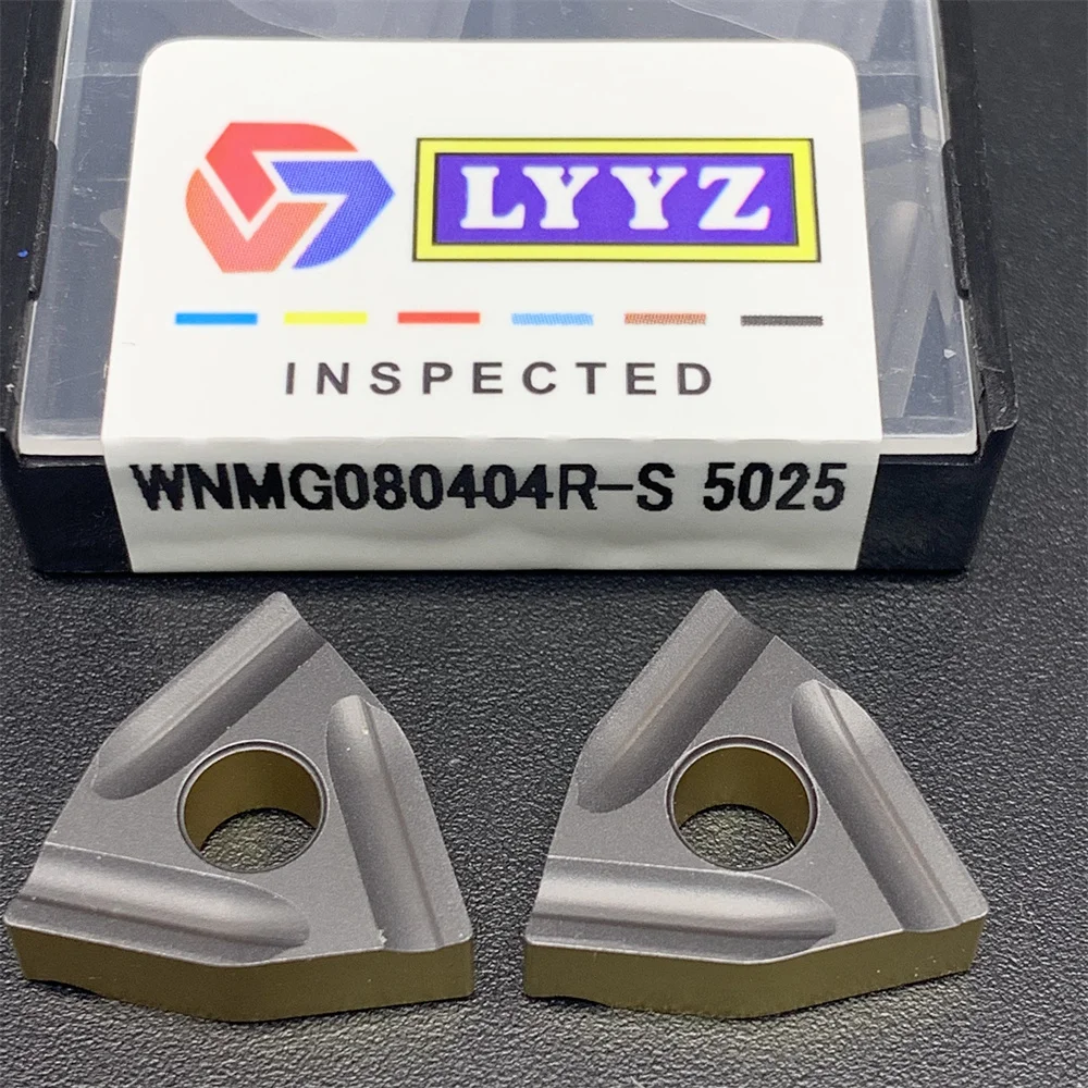 Originale 100% WNMG080404 WNMG080408 R S 1125 inserti in metallo duro utensile per tornitura esterno WNMG 080408 utensili per tornio di macchina industria
