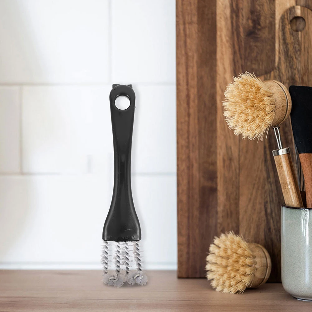 

4pcs Stove Cleaning Brush Multifunctional Kitchen Tools for BBQ Grill Fireplace Gaps Sinks Household Camping Scrubbing