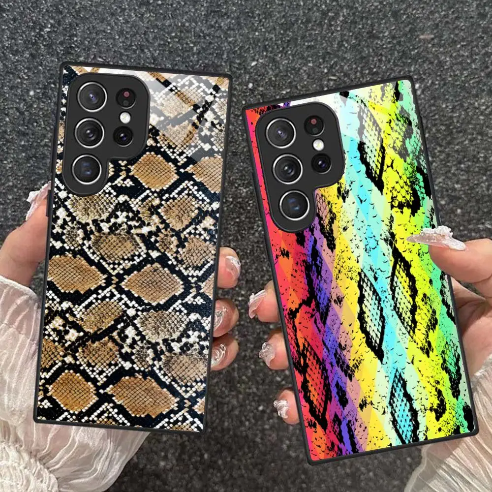 Snake Texture Glass…