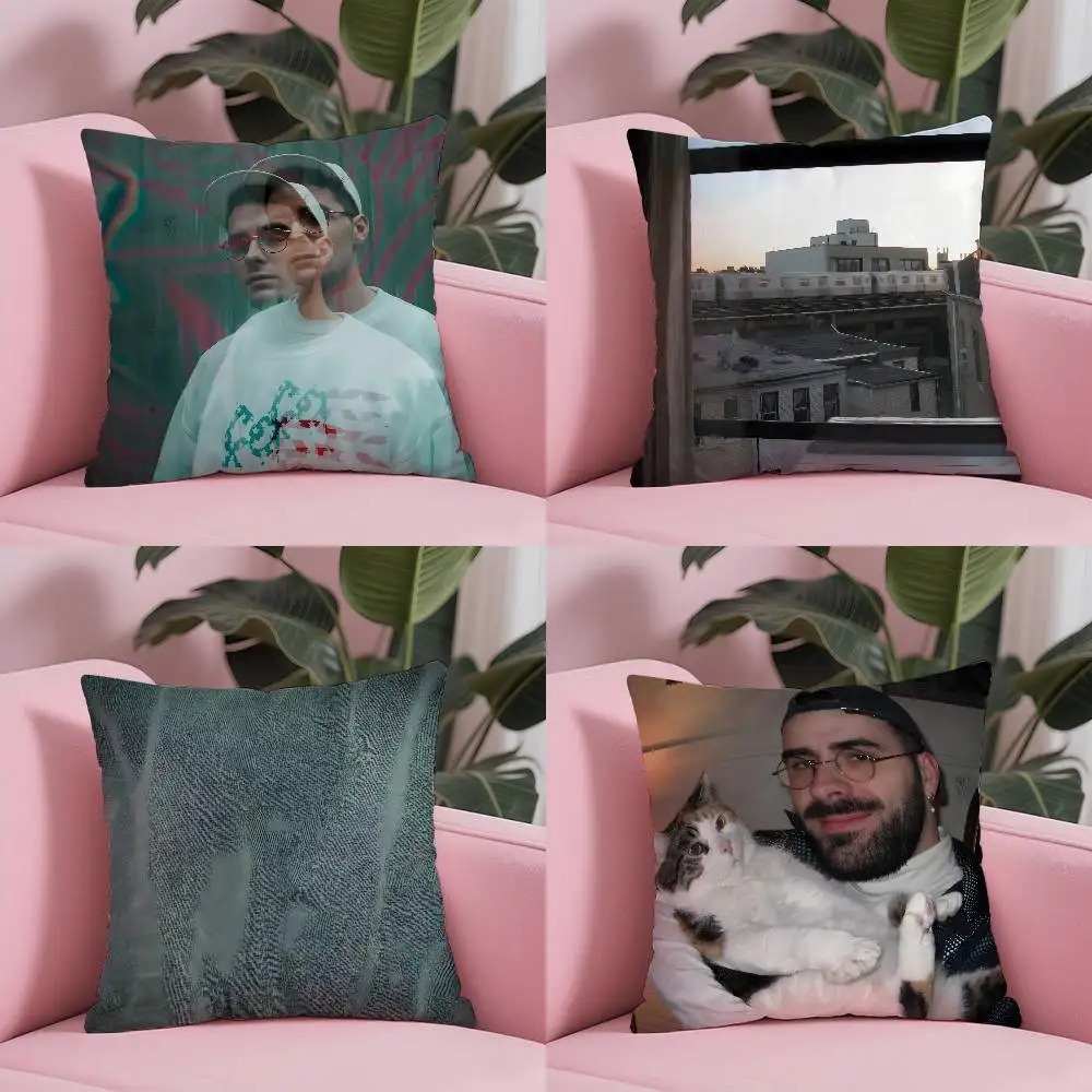 

Singer J-JORDANN Album Cover Pillow Case Custom Printed Brushed Fleece Pillow, Baby Skin-Touch, Eco-Friendly Dye-Sublimation Cus