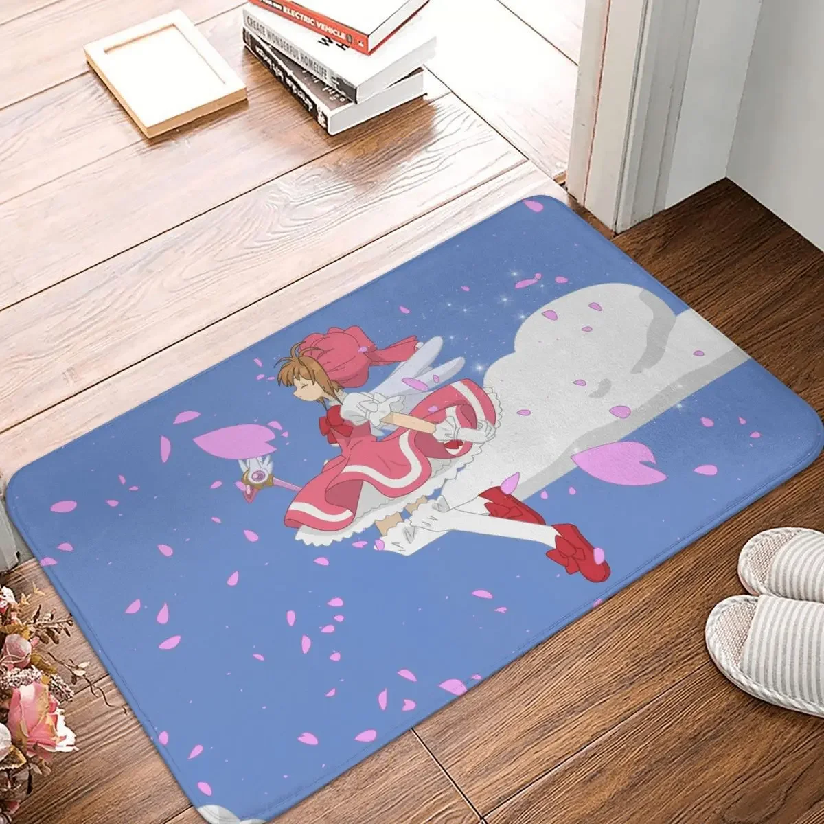 Card Captor Sakura Kinomoto Non-Slip Carpet Doormat Living Room Bathroom Mat Welcome Floor Rug