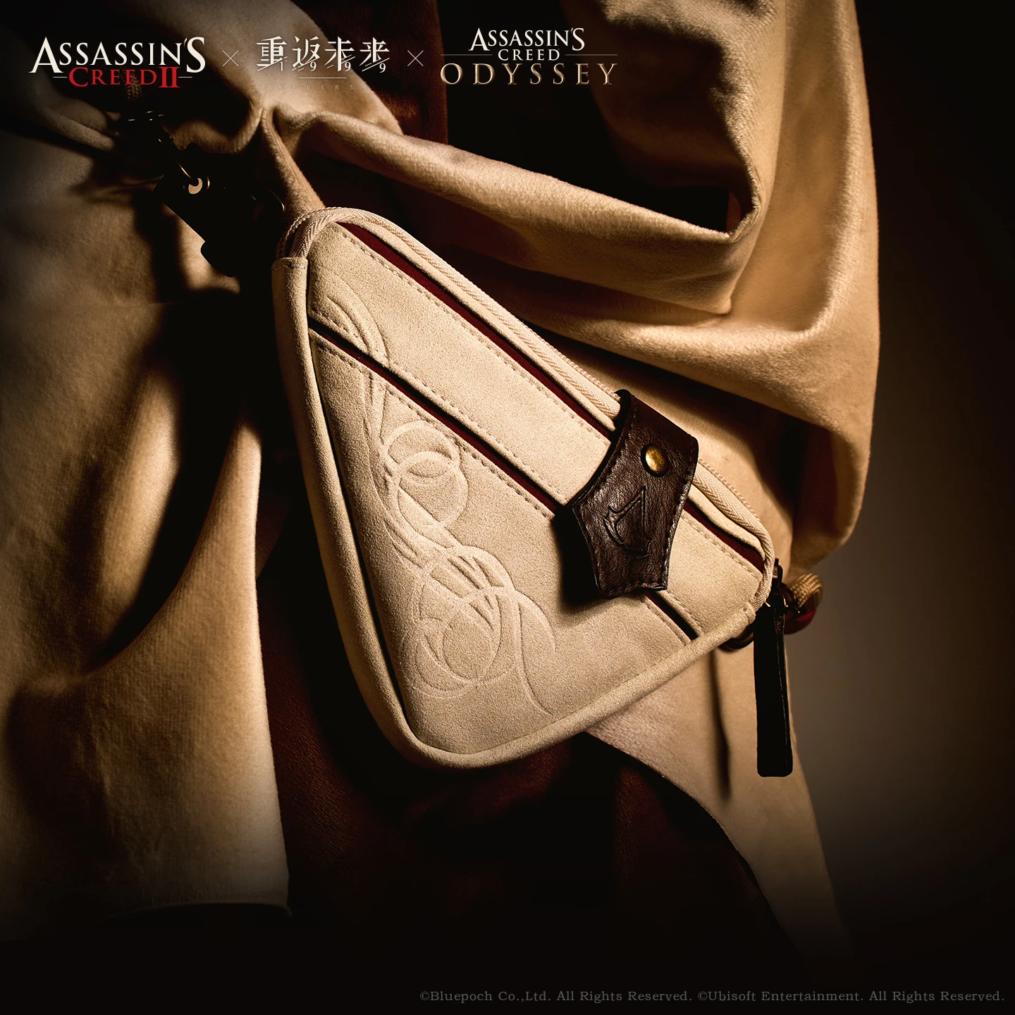 عكس: 1999 قاتل العقيدة مرتبطة حقيبة صدر للرجال Ezio Kassandra الانطباع حقيبة كروس صغيرة تأثيري الدعائم #2