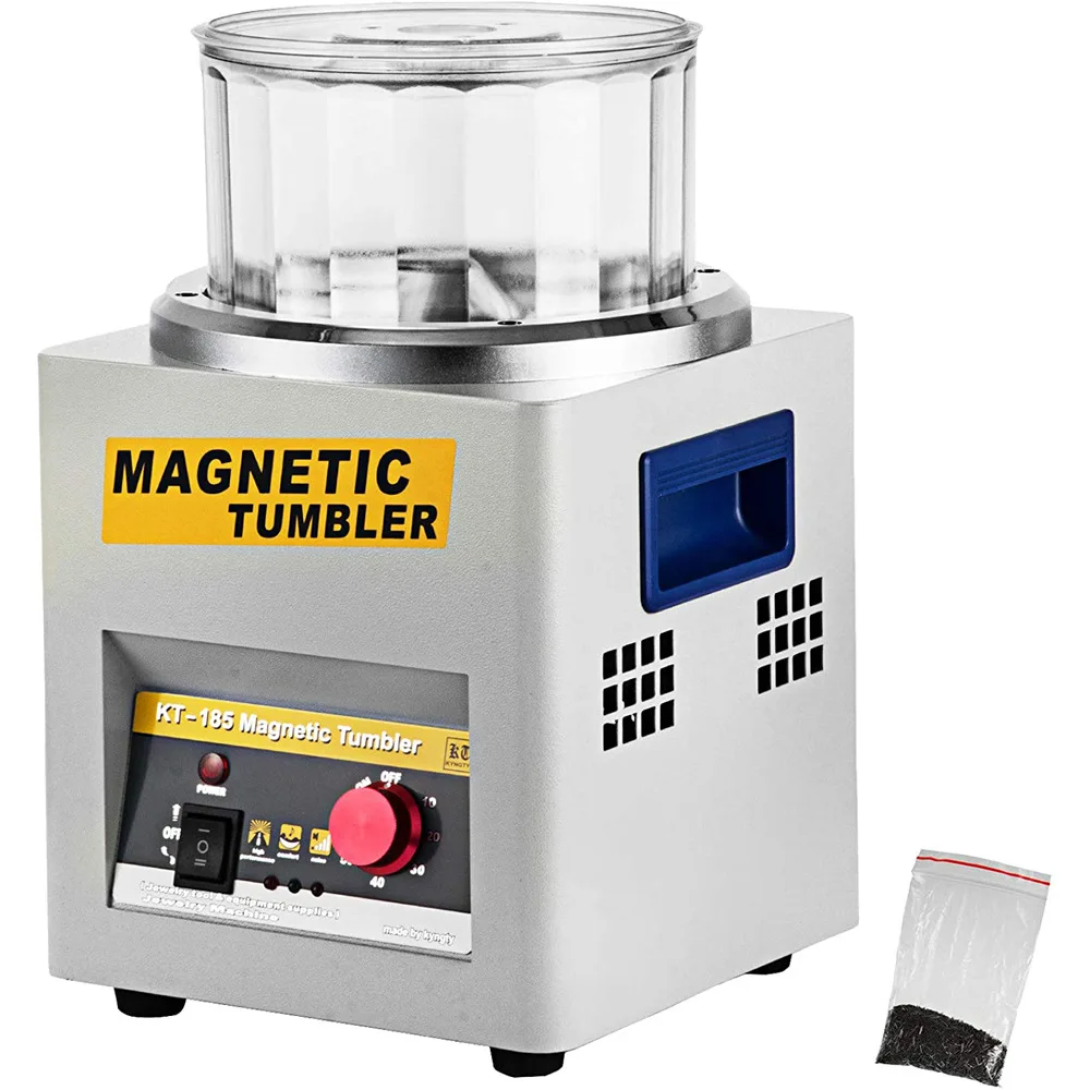 

Capacity 0.6kg Magnetic Tumbler,Jewelry Polishing Machine,Tumbling Machine,Dental Gold Silver Diamond Cleaning Engraving Machine