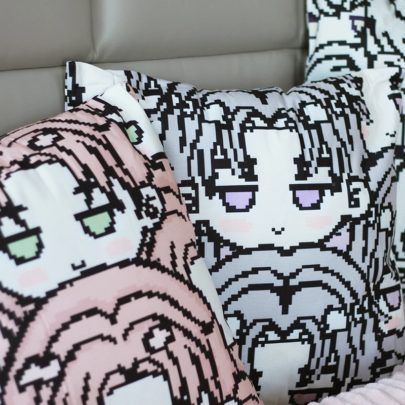 Anime Light and Night Osborn Evan Sariel Charlie Jesse square Pillow Cotton Back Cushion Cute Give someone a gift