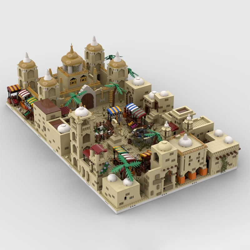 42265PCS Modular World MOC DIY Model Building Blocks – Customizable 104-World Locations