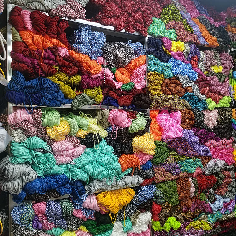 320 Farben Paracord 2mm/3mm/4mm/5mm Neue Farben Hochwertige Fallschirmschnur Paracord 550 Seil Überlebens-Camping-Zubehör – Detail 7