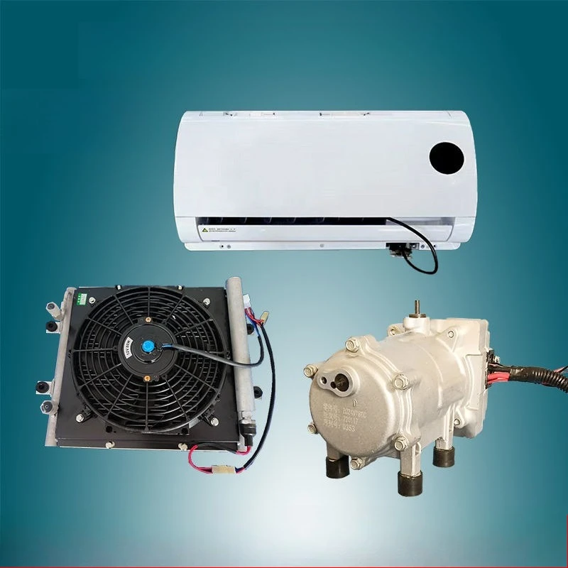 

24V large truck with hidden silent parking air conditioner 12v light truck car car