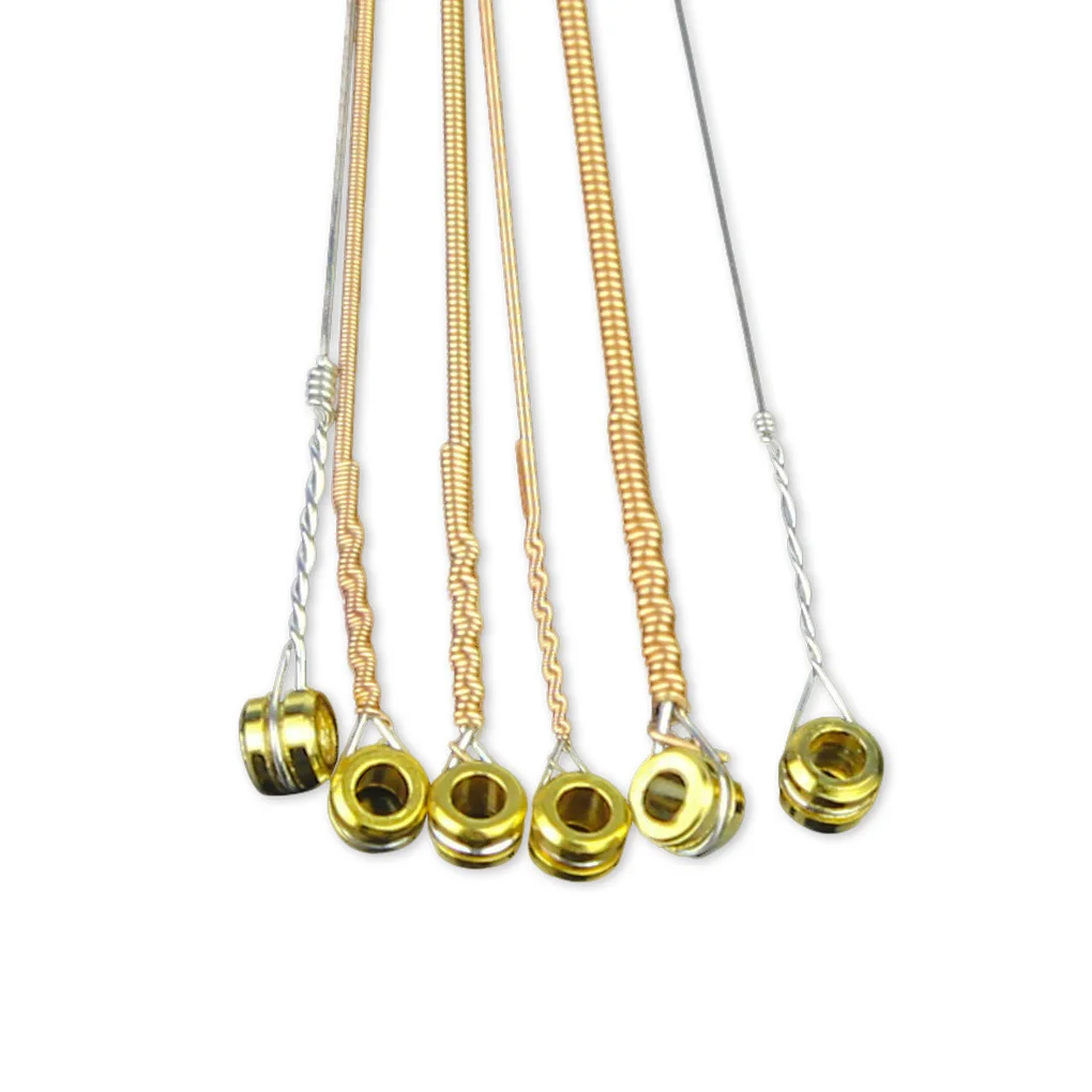 أوتار جيتار FLEOR أوتار جيتار صوتي من الفوسفور البرونزية مع مجموعة طلاء #1