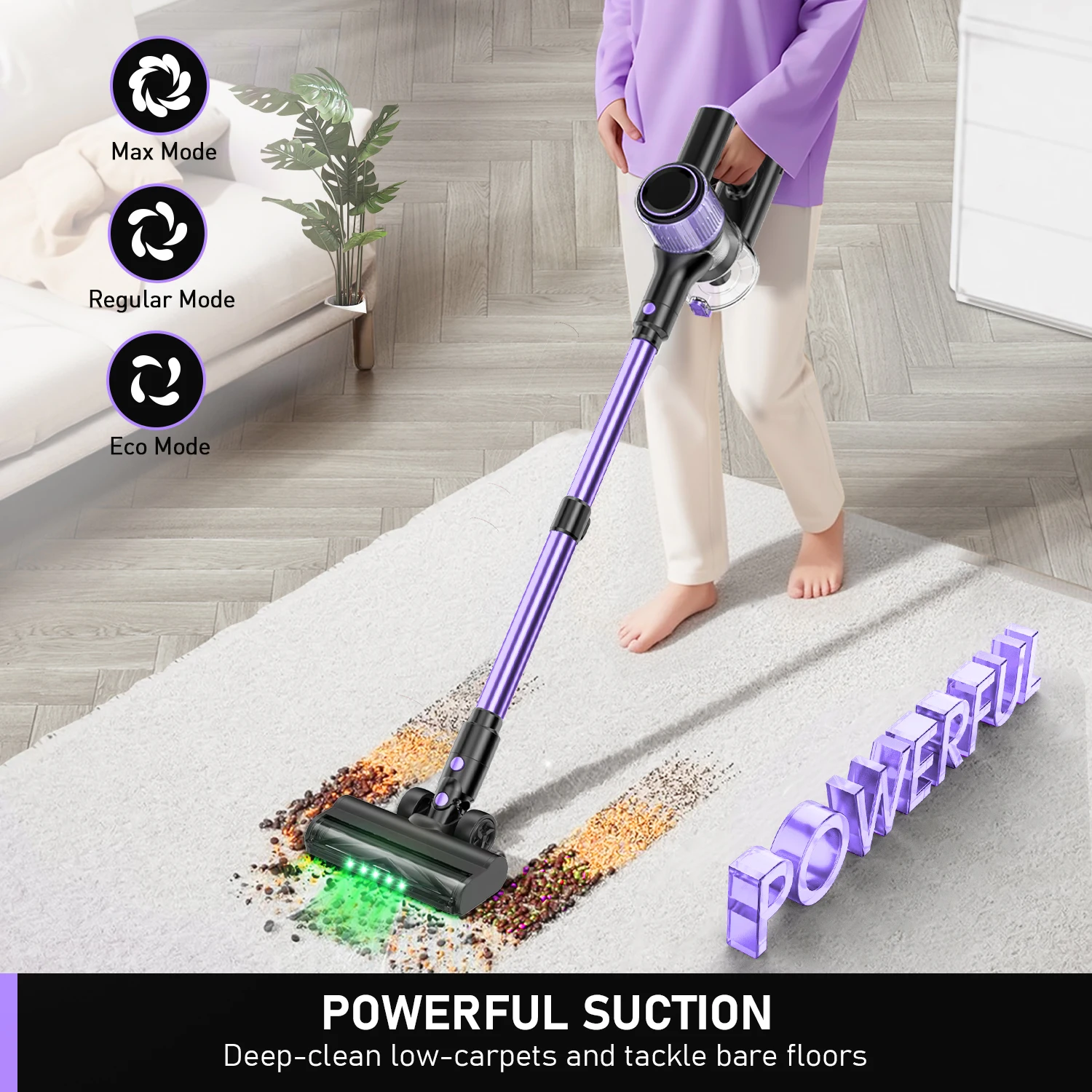 مكنسة كهربائية لاسلكية بقوة شف - مراجعة Power Tools That Are Green وسعره