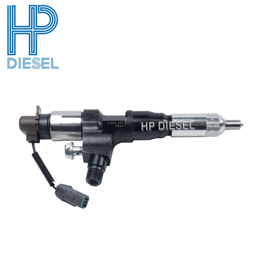 

4pcs/lot Remanufactured Fuel Injector 095000 - 5990 (23910 - 1410) Common Rail For Hino JO5D Engine ISO 9001 Certified 6 -
