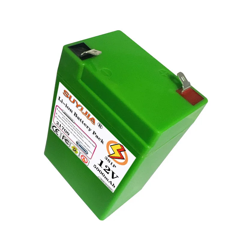 12V 5000mAh 3S1P 21700 lithium-ion battery pack with BMS+ charger super large capacity rechargeable battery DC12.6V