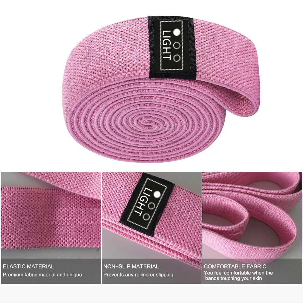 Long Resistance Loop Band for Full Body Exercise, Fitness Loop Circle, Unisex Yoga Elastic Bands, Workout Gym Equipment for Home