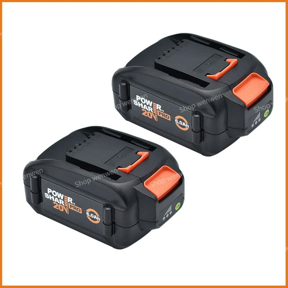 WORX brand new genuine WA3578 - PowerShare 20V 6.0AH lithium-ion large-capacity battery