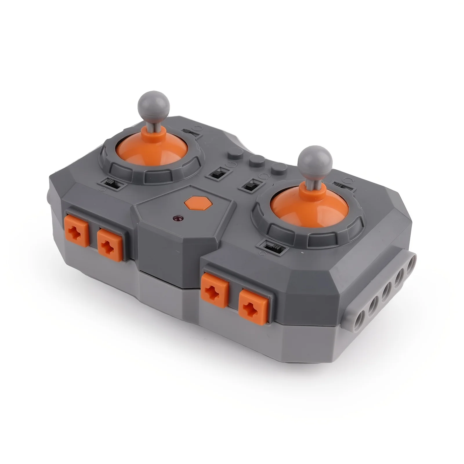 1 Juego de nuevos ladrillos receptores y salida de potencia 6.0 de 8 vías con velocidad ajustable, compatibles con bloques de construcción de grandes marcas