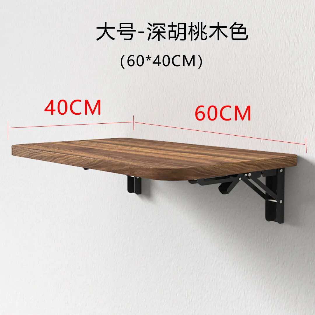 Wandgemonteerd bureau Opklapbare houten planktafel voor kleine appartementen Ruimtebesparend computerbureau Minimalistisch wandbureau voor thuiskantoor