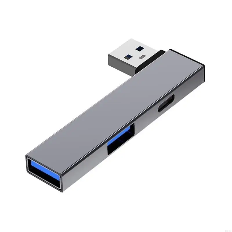 Speed USB3.0 Hub USB to Double USB Port USB Splitter 5Gbps USB C Data Port