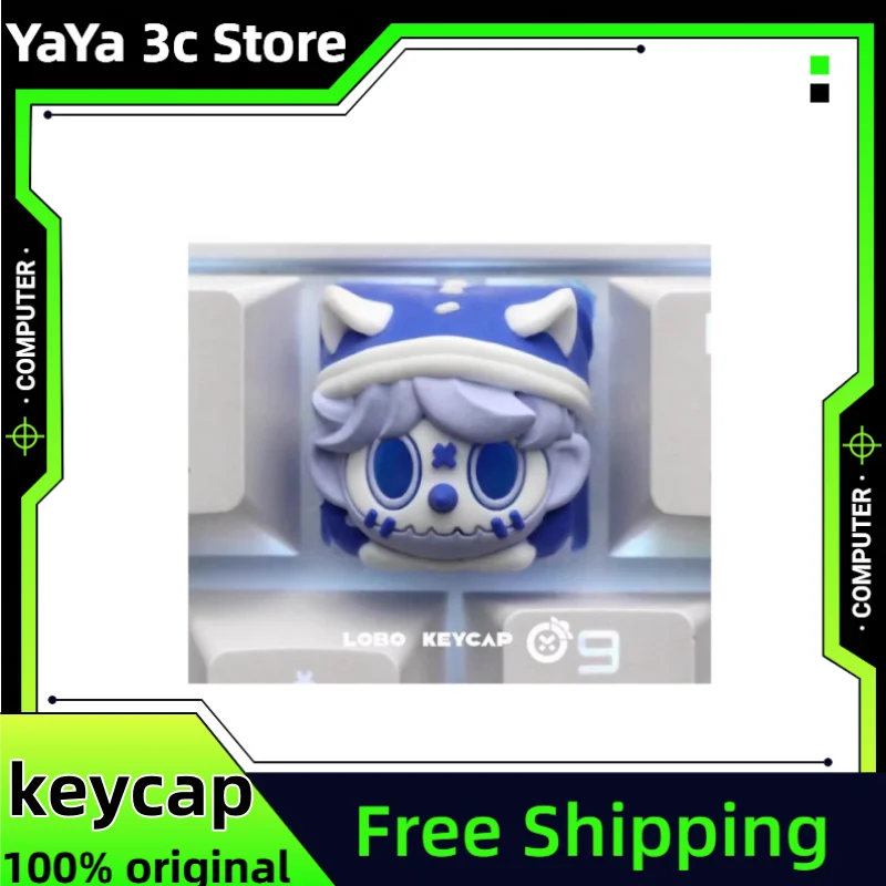 

Anime Keycap Pink Mask Theme Cherry R4 Profile Mechanical Keyboard Resin Custom Cute Cartoons Gaming Keycap Accessorie Gift