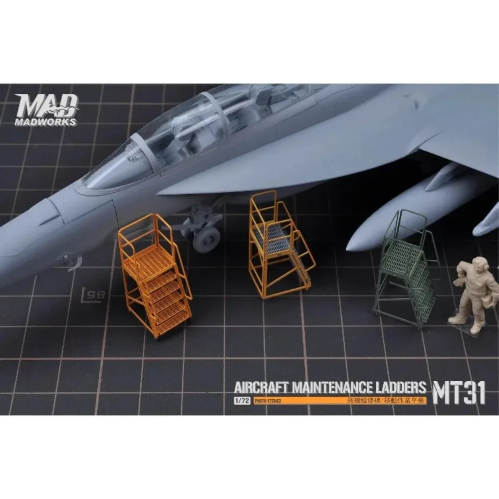 

MADWORKS MT31 1/72 металлические фотогравированные лестницы для обслуживания самолетов-модель самолета, аксессуары для хобби, сделай сам