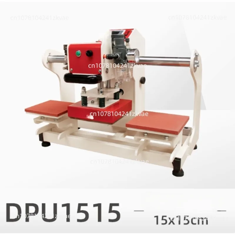 Pneumatic Slide Up Dual Station Hot Stamping Machine Heat Transfer PrintingSending