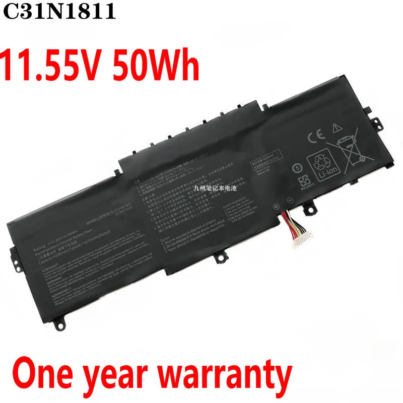 

New C31N1811 Laptop Battery for ASUS ZenBook 14 UX433FA UX433FN U4300FN U4300FA UX433FX