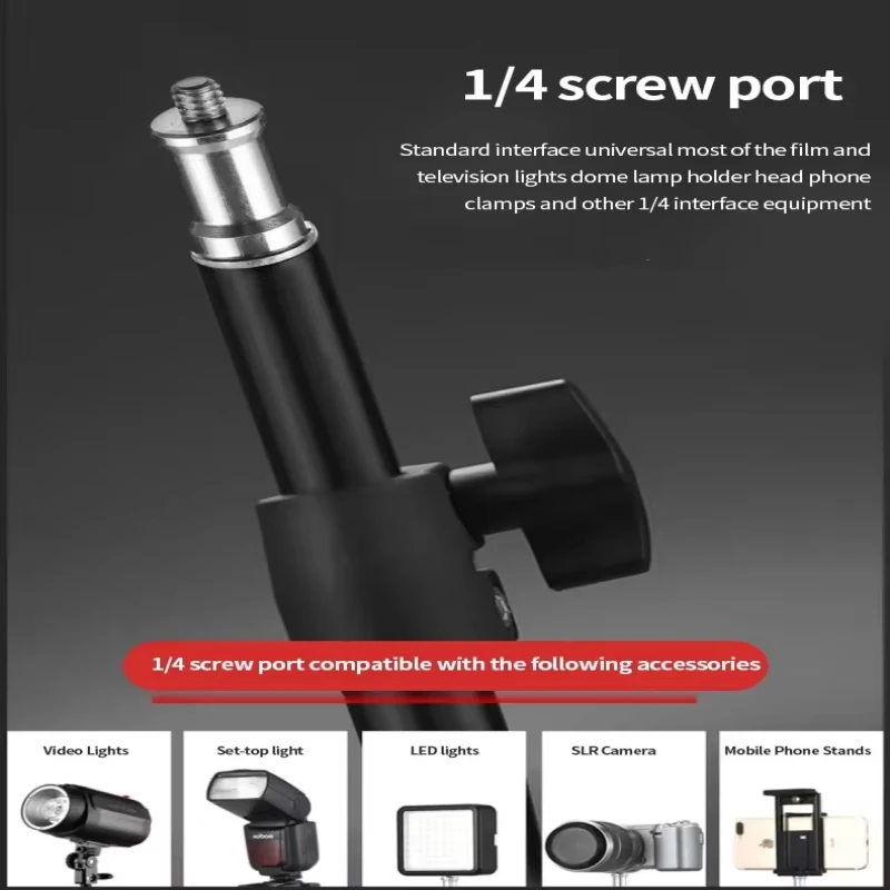 Heavy Duty Metal Alloy Light Stand Tripod for Photo Studio Softbox Video Flash Reflector Lighting Background Stand