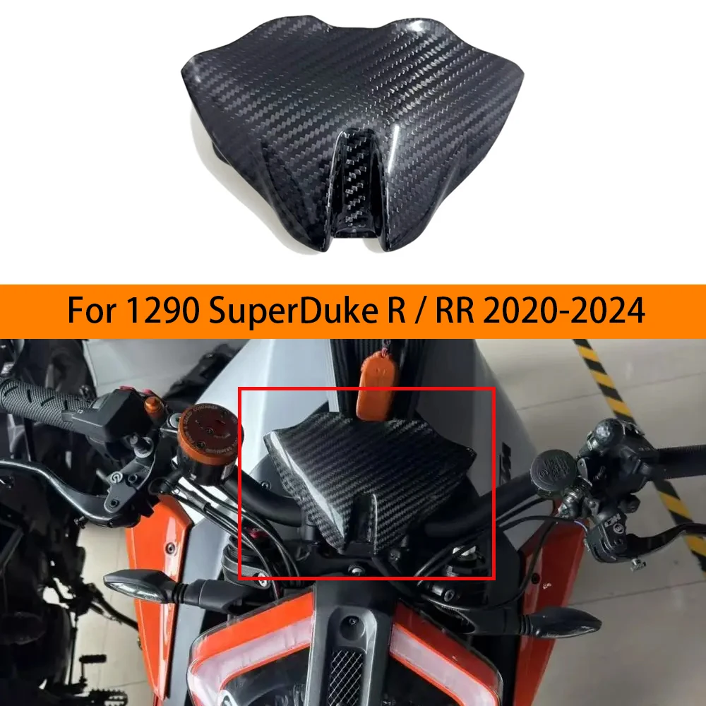 

Лобовое стекло для 1290 Super Duke, лобовое стекло для KTM 1290 SuperDuke R/RR 20-24, переднее ветровое стекло из углеродного волокна, воздушные дефлекторы