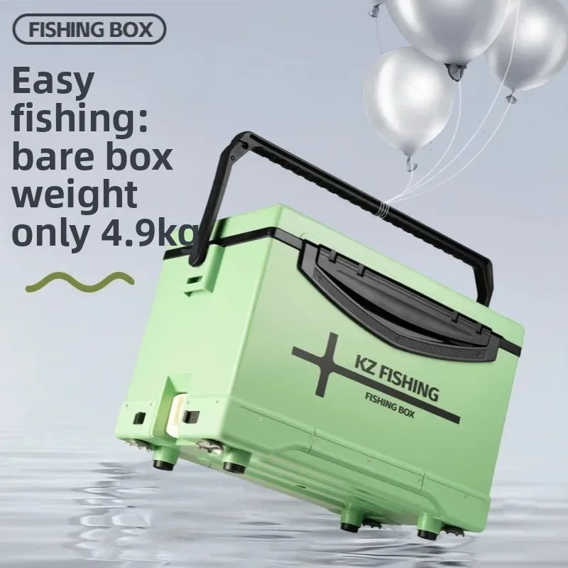 

Новинка 2024 года, 30 литров, многофункциональная 4-тактное подъемное плоское покрытие, приманка, спортивная рыболовная коробка, сверхлегкая рыболовная коробка, коробки для рыболовных снастей