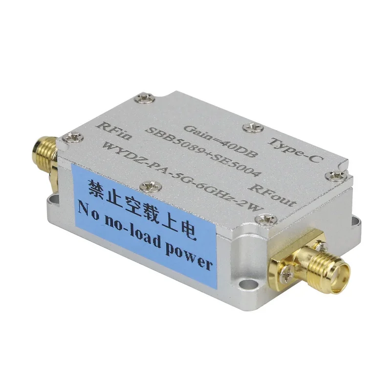 SBB5089 SE5004 Eenrichtingsversterker Magnetron 40DB WYDZ-PA-5G-6GHz-2W RF Eindversterker Module