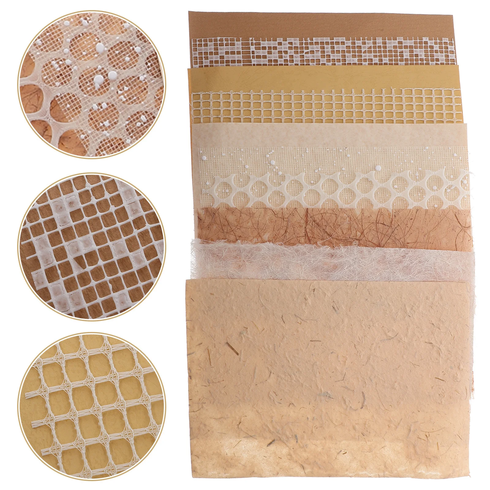 

Craft Scrapbooking Papers 10 Sheets Diary Decorative Handicraft Aesthetic DIY Background Romantic Atmosphere Exquisite Details