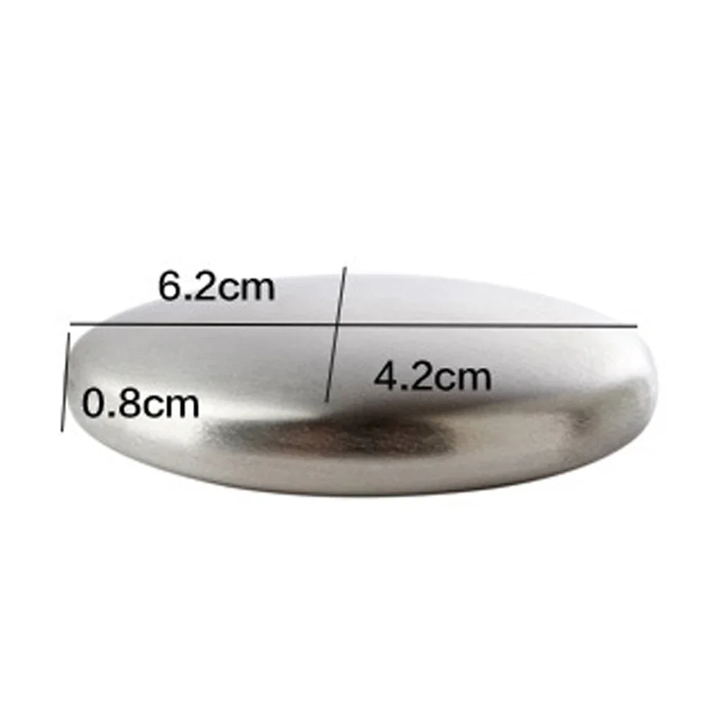 Stainless Steel Soap Shape Deodorize Smell From Hands Retail Eliminating Kitchen Bar Bathroom Soap Useful Tools Smell Soap Bar