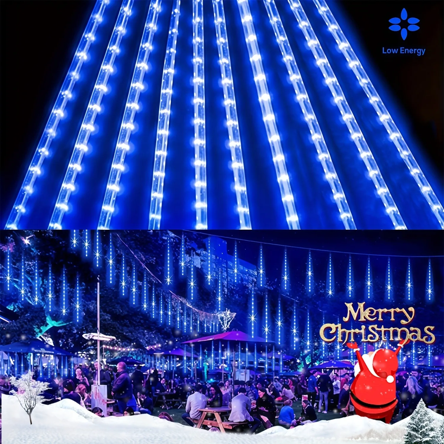 Solar Meteor Shower Lights Out - Outdoor Lighting On Trees 评论和价格