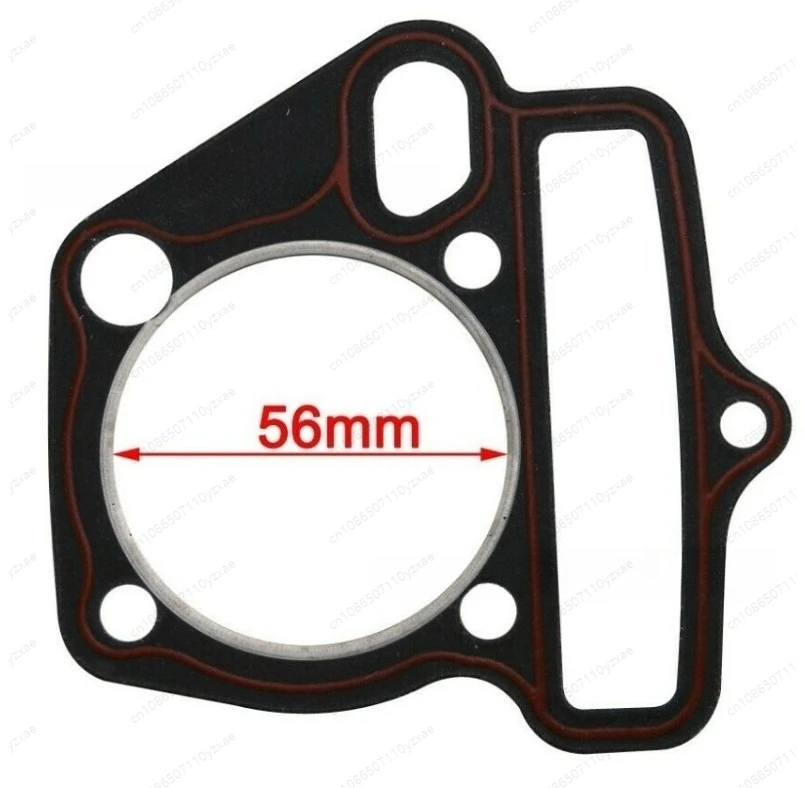 オートバイガスケットセット-140cc、56mmボアサイズのフルエンジンガスケット