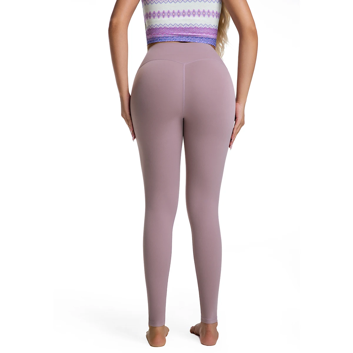Lady's Yoga Sweatpants Lightweight Close Fitting for Fitness Exercise Raise Waist and Buttocks Breathable Comfortable