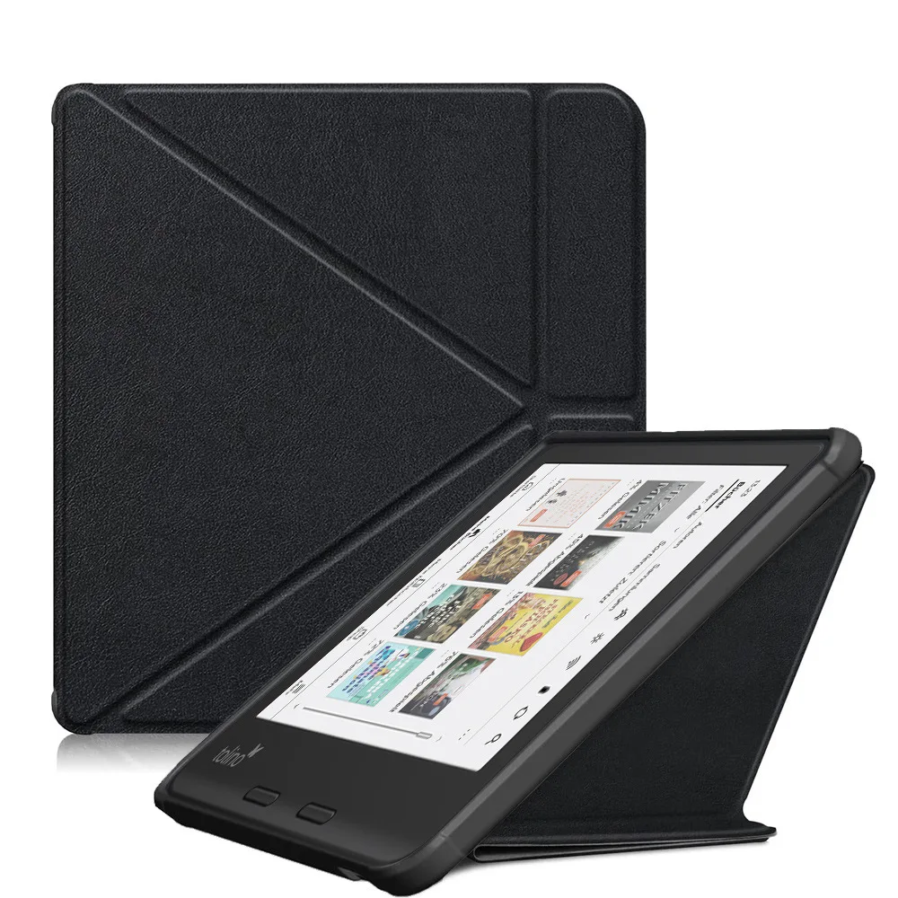 Stand Case for 7" Tolino Vision Color e-Book, Multi-fold Multi-angle Slim Durable Portable Protective Sleeve with Soft Shell 3
