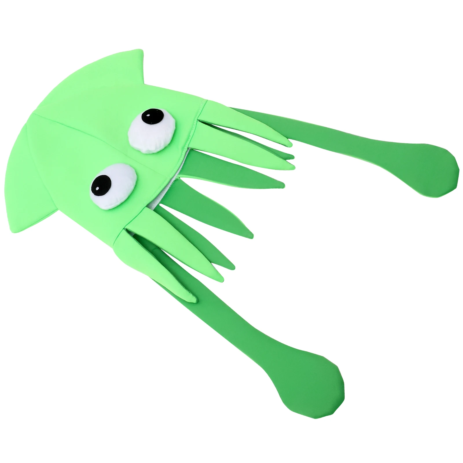 Cappello da cartone animato per feste Design di polpo Copricapo di animali carino Leggero morbido da indossare per decorazioni per feste di ballo in spiaggia