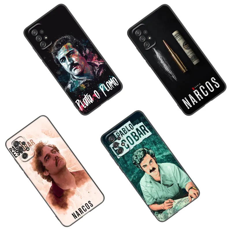 Pablo Escobar Phone Case For Samsung A13 A22 A24 A32 4G A23 A25 A34 A35 A52S A53 A54 A55 A73 5G A12 A14 A15 A31 A33 A50 A51 A72